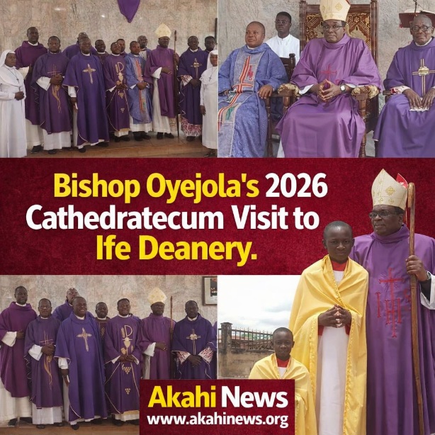 Bishop Oyejola’s 2026 Cathedratecum Visit to Ife Deanery: A Profound Encounter of Faith, History and Spiritual Renewal
